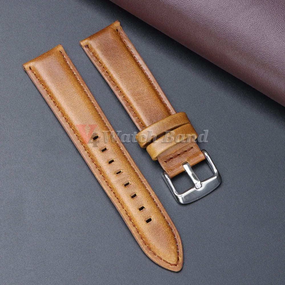 Universal Leather Strap for DW Daniel Wellington Watch Band 17mm 18mm 20mm 22mm Meninos Assistem Genuine Leather Watchband