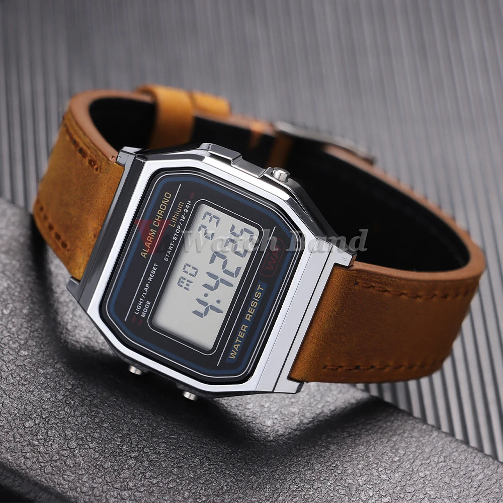 19mm 21mm Genuine Cowhide Leather Watchband for Omega Business Belt for Seiko 18mm 20mm 22mm 24mm Dark Brown Green Watch Straps