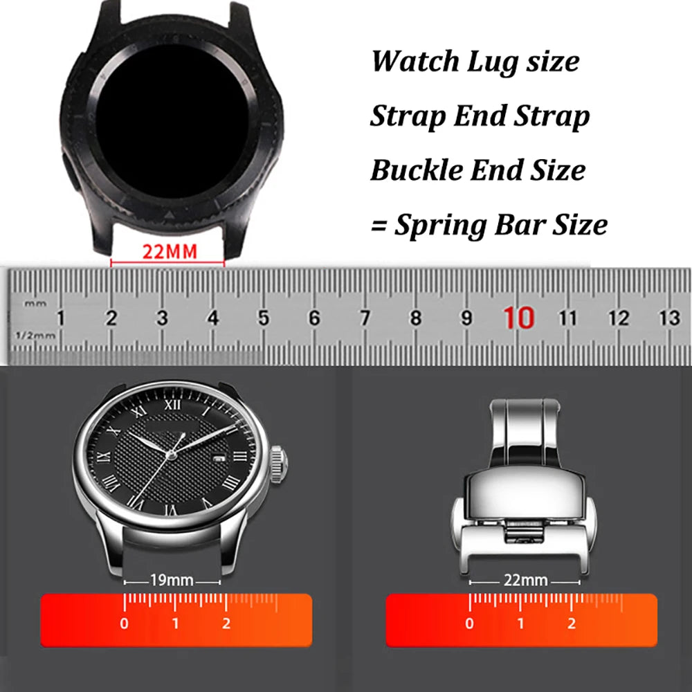 20pcs Dia 1.5mm 1.8mm Watch Band Spring Bars Links Pin 12 14 16mm 18mm 19mm 21mm 24mm 26mm Stainless 20mm 22mm  Watch Spring Bar