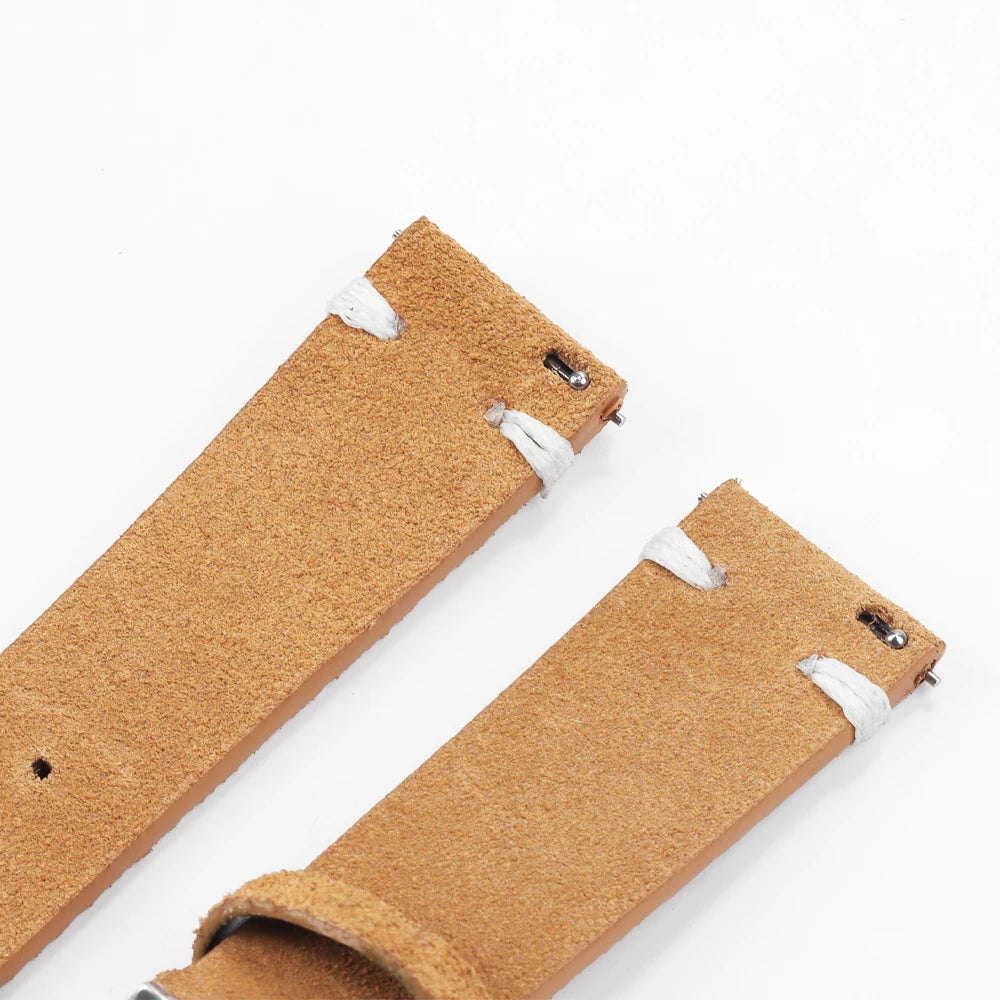 High Quality Suede Leather Strap for Seiko Watchband for Omega 18/20/22mm Band with Butterfly Buckle Wrist Bracelet Accessories