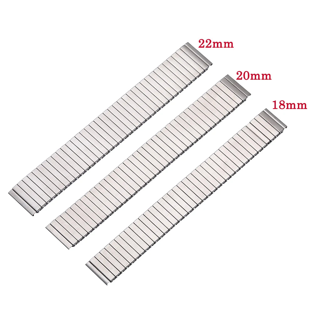 Elastic Strap for Samsung Galaxy Watch 6 5 4 3 45mm 40mm 42 44 46 Expansion Steel Watch Band for Huawei Watch GT2 GT3 42mm 46mm
