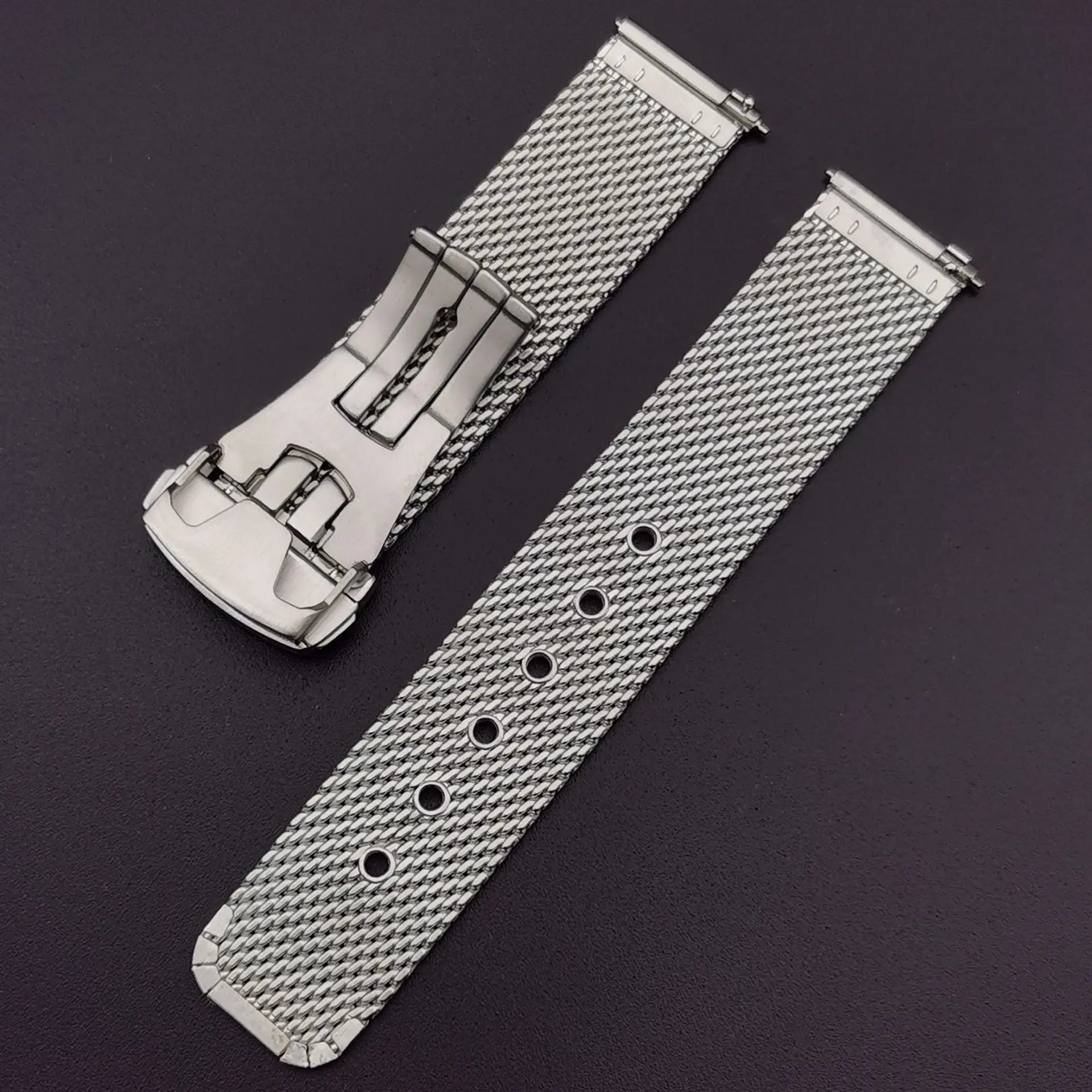 Strap for Omega for Seamaster 300 007 Watch Band 20mm 22mm Stainless Steel  Luxury Mesh Bracelet Business Watch Accessories