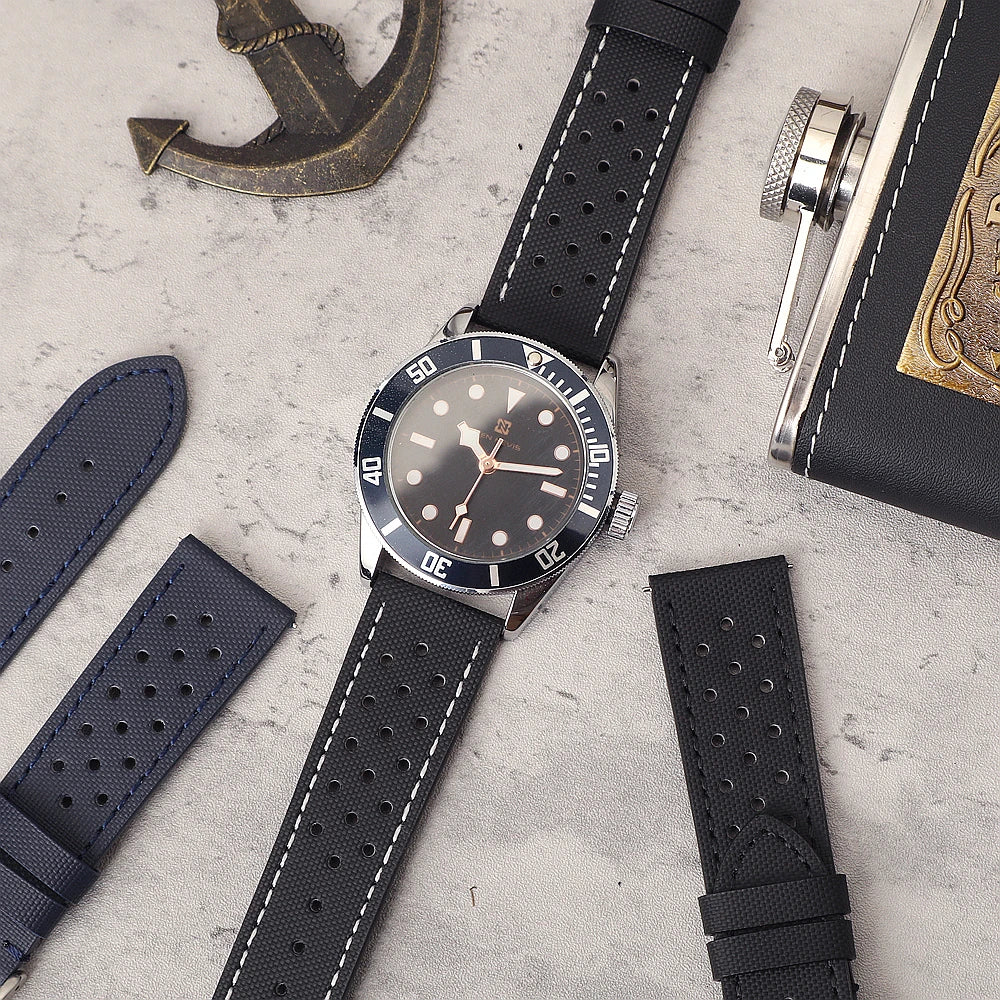 Breathable Sailcloth Watch Strap 18mm 19mm 20mm 22mm for Omega for Seiko Nylon Waterproof Men Women Quick Release Watchband