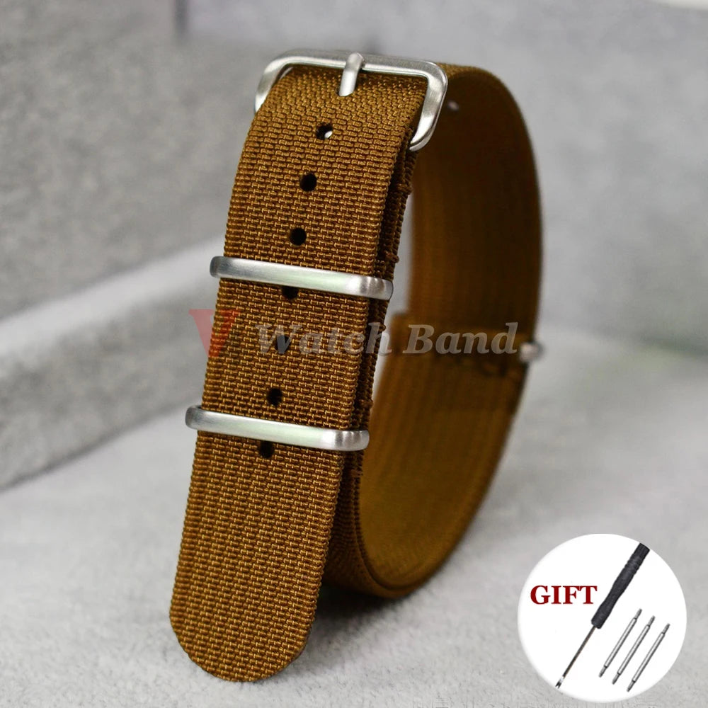 High Quality Nylon Watch Band for Omega 20mm 22mm 18mm Strap for Seiko Military Casual Watchband Army Sport  Bracelet  Replace