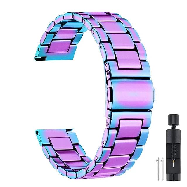 Metal Band For Omega X Swatch Joint MoonSwatch Strap 20mm Stainless Steel Bracelet Business Wristband Replacement Accessories