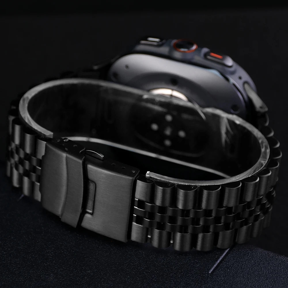 Stainless Steel Correa For Samsung Watch 8 40 44mm Galaxy 8Classic LTE Strap Metal Band For Galaxy Watch Ultra 1 2 47mm Bracelet