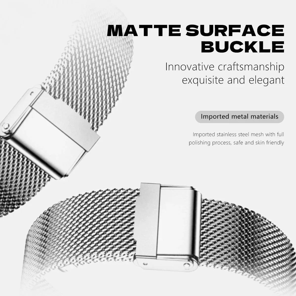 20mm 22mm 26mm Strap for Garmin Fenix 7X 6X 6pro 5X 5 3HR Tactix 7Pro Metal 0.6 Mesh Milanese Bracelet Quick Release Watch Band