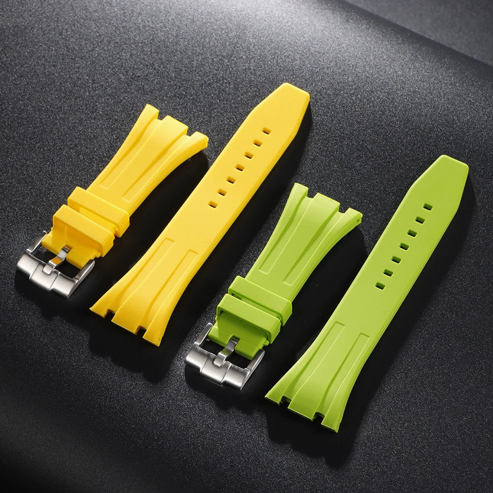27/28/30mm Silicone Watchband for AP for royal oak offshore Replacement Bracelet Wristband for 15703 Sports Waterproof Straps