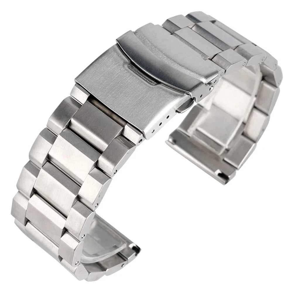 Metal Strap Stainless Steel Bracelet for Seiko Watch Luxury Buckle for SEIKO Wristband 19mm 21mm 25mm 18mm 20mm 22mm 24mm