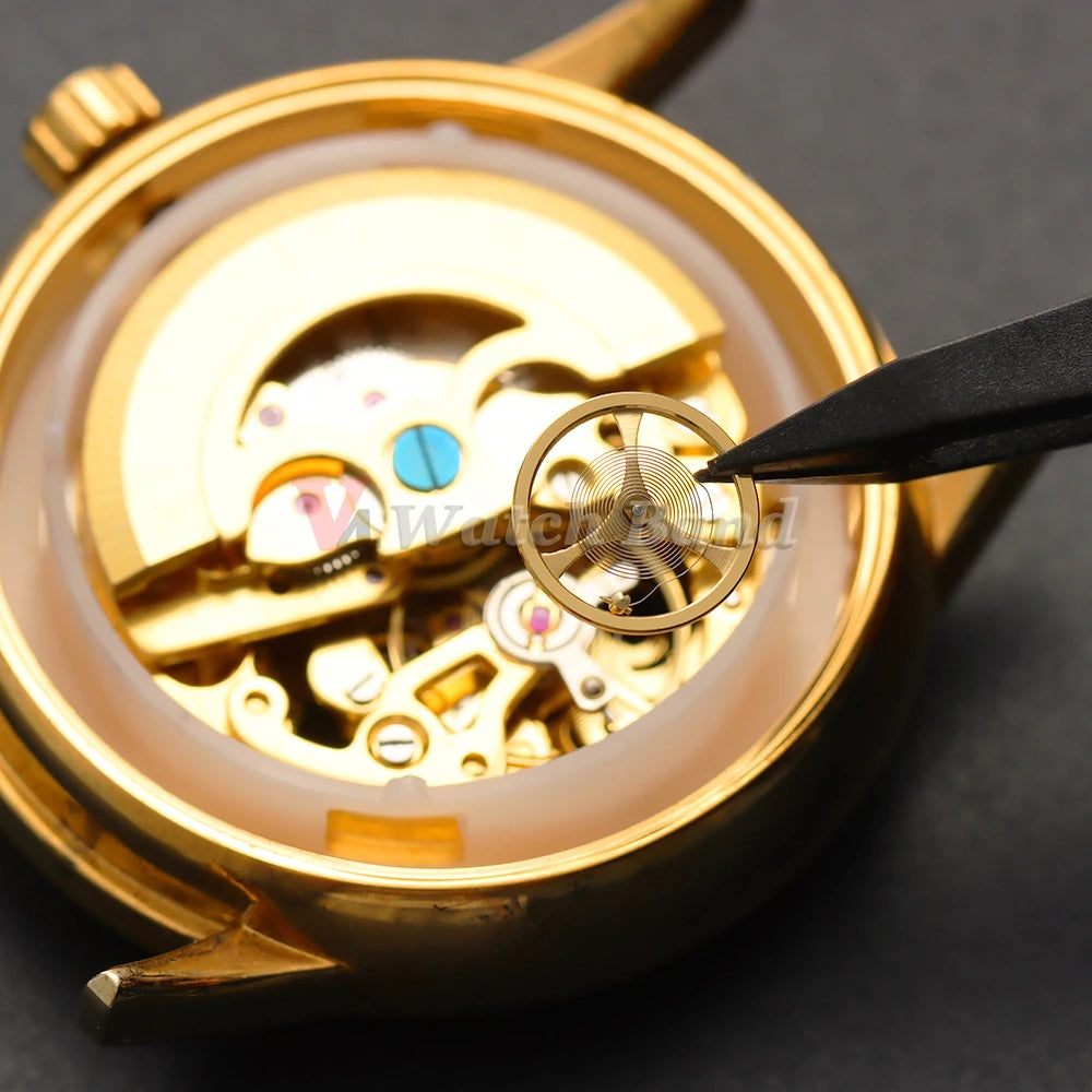 1pc 2pcs Watch Balance Wheel Replacement Part Watch Movement Balance Wheel Full Swing Hairspring ForWatchmaker Watch Repair Tool