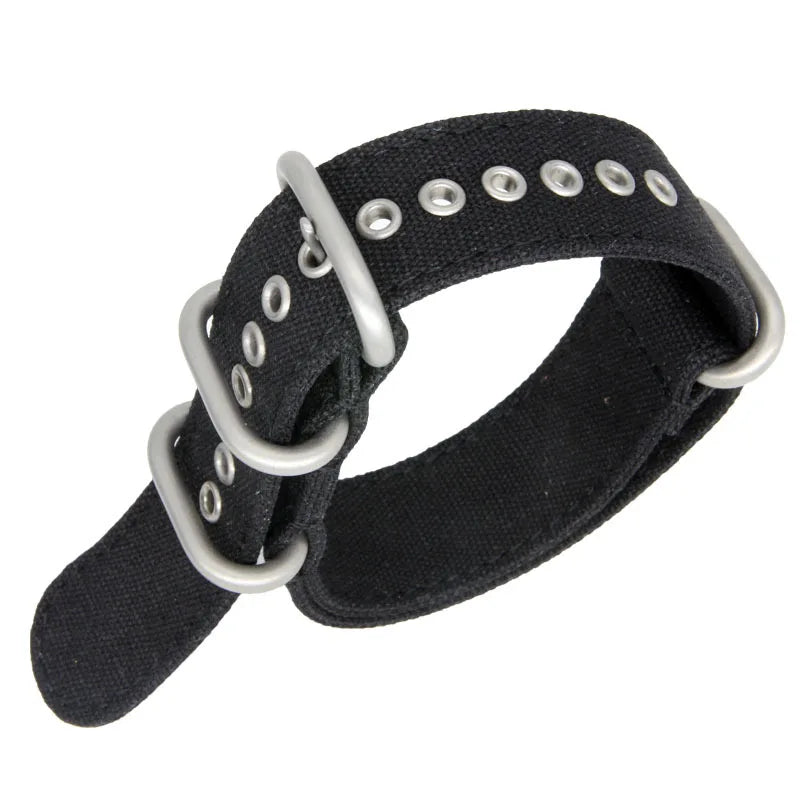 18mm 20mm 22mm Nylon Canvas Strap Band Ring Buckle for Omega Sport Universal Bracelet for Huawei Watch Gt2 Gt3 Watch Accessories