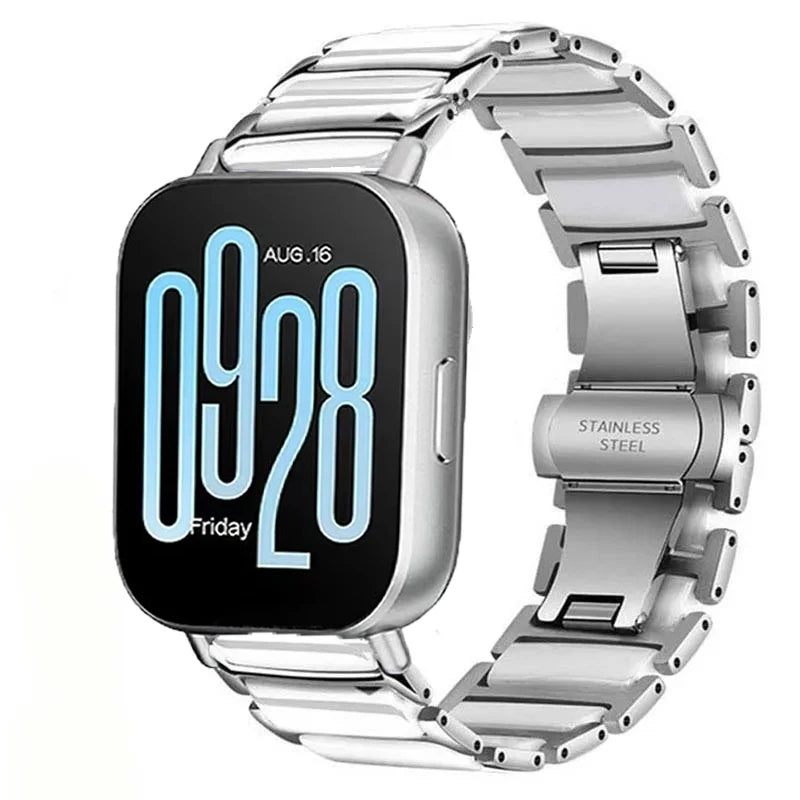 Metal Correa For Redmi Watch 5 Active/Lite Strap Stainless Steel Wristband 22mm Bracelet For Huawei GT5 46mm GT2e Watchband