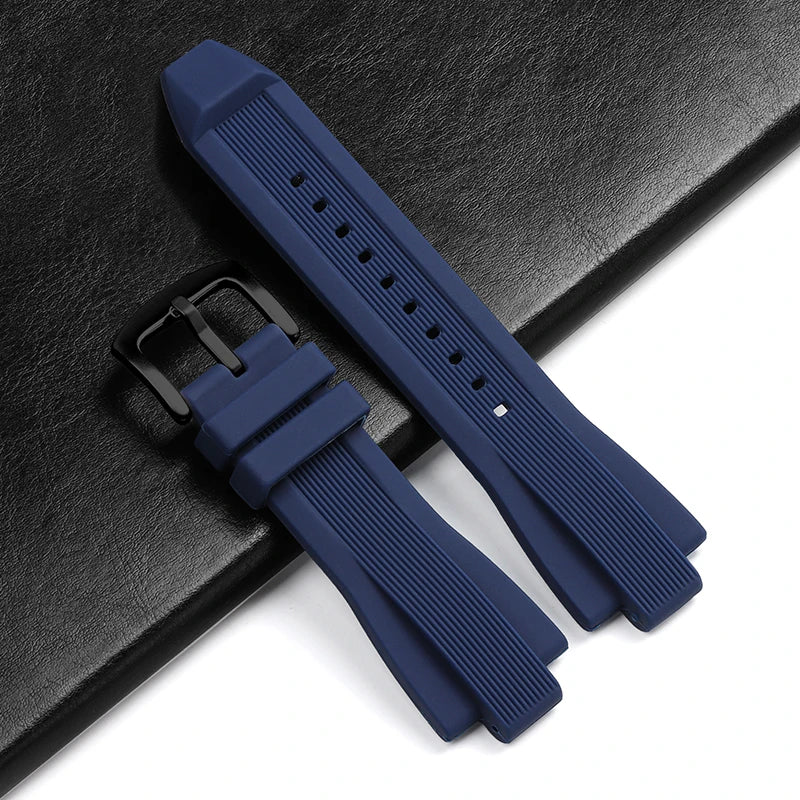 13X29mm Silicone Strap for Michael Kors Watch Band MK9020 MK8729 MK9026 MK8184 MK8152 Soft Bracelet Men Replacement Wristband