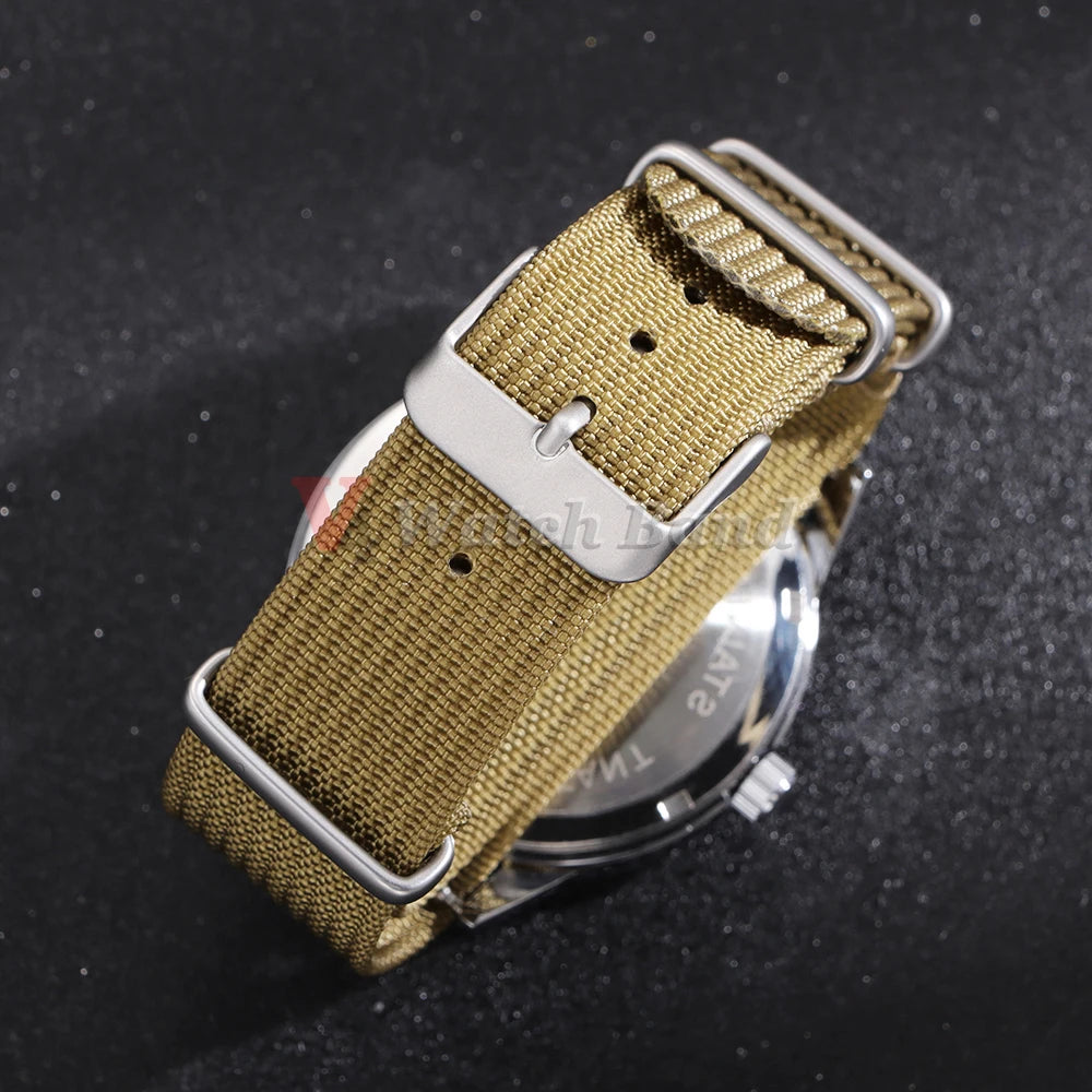 18mm 20mm 22mm Nylon Watch Band Waterproof Watch Strap for Omega Military Casual Watchband for Seiko Army Sport Strap Replace