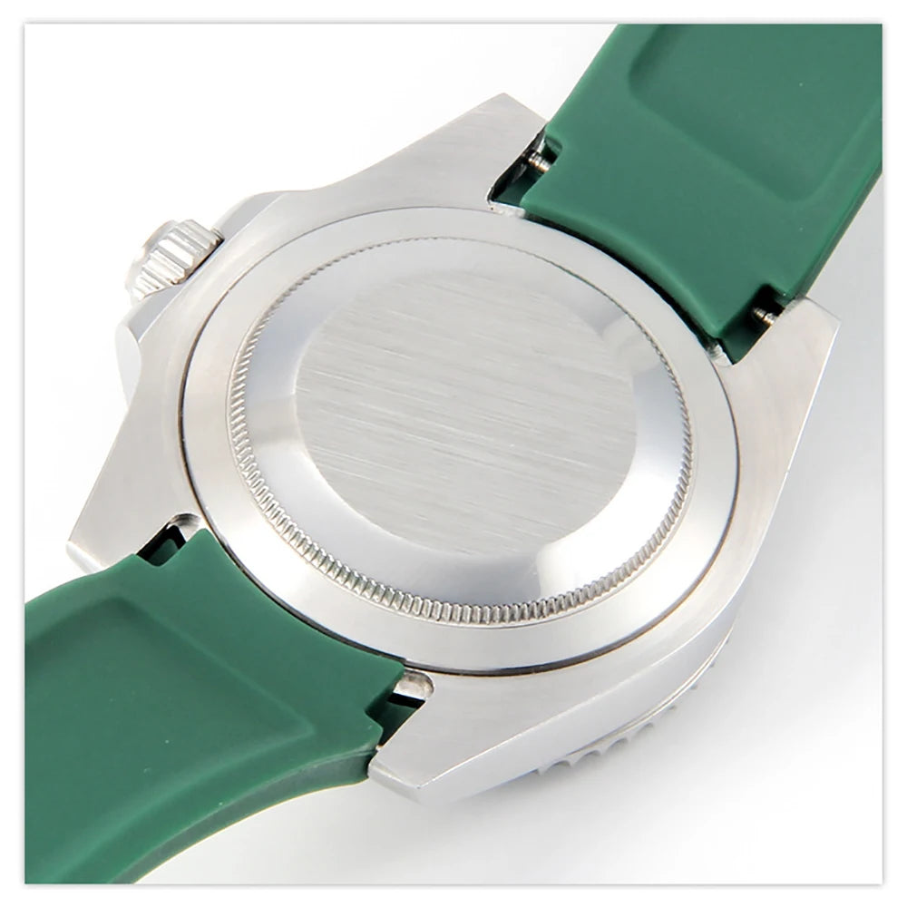 Curved End Rubber Watch Strap for Swatch for Omega Moonswatch 20mm 22mm Universal Wrist Band for Seamaster for Rolex for Tissot