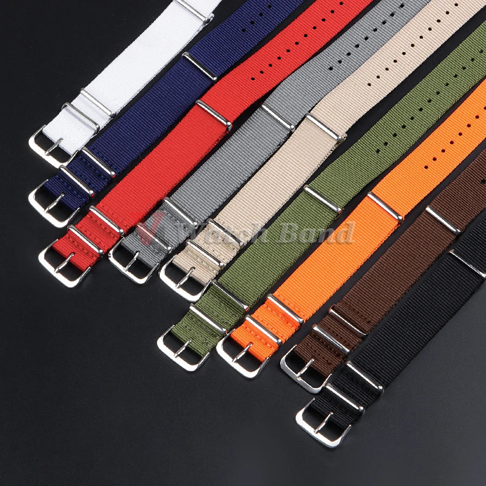 Nylon Watch Band for Omega 20mm 22mm 18mm Strap for Seiko Skx Turtle Military Watchband for Rolex Oyster Army Sport Bracelet