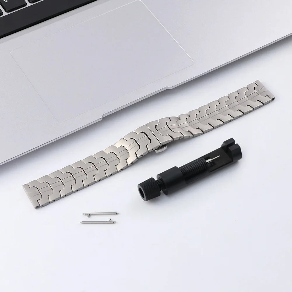 Metal Strap For Samsung Galaxy Watch 7 6 5 4 40 44mm 5pro 45mm Band Stainless Steel Business Metal For Omega MoonSwatch Correa