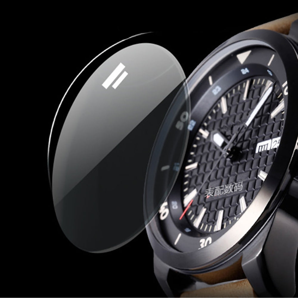 2pcs Watch Glass 28-42mm Diameter Watch Repair Tools Smart Watch Replacement Glass Crystal Lens Round Watch Tempered Film