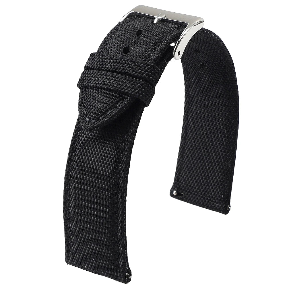 18mm 19mm 20mm 21mm 22mm 24mm Waterproof Sailcloth Watch Strap Two-Sided Nylon Watchband Quick Release Band Sport Belt For Men