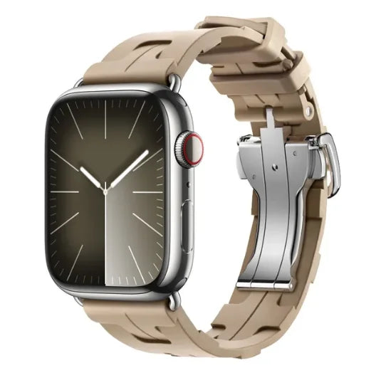 Kilim Single Tour Strap For Apple Watch 11 46 42mm Silicone Bracelet Band For Iwatch 10 9 8 se 49/45mm Sport Wristband Accessory