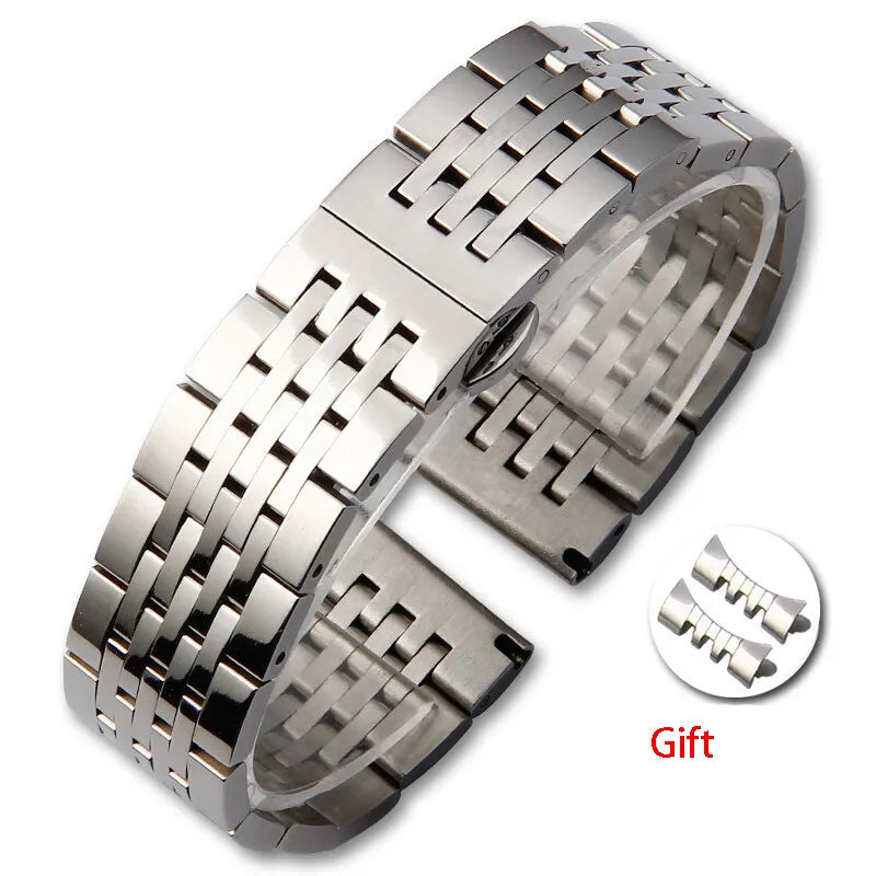 Stainless Steel Wacth Strap for Tissot for Citizen for Longines for Seiko Watch Band 12/14/16/18/19/20/22/24mm Wristband