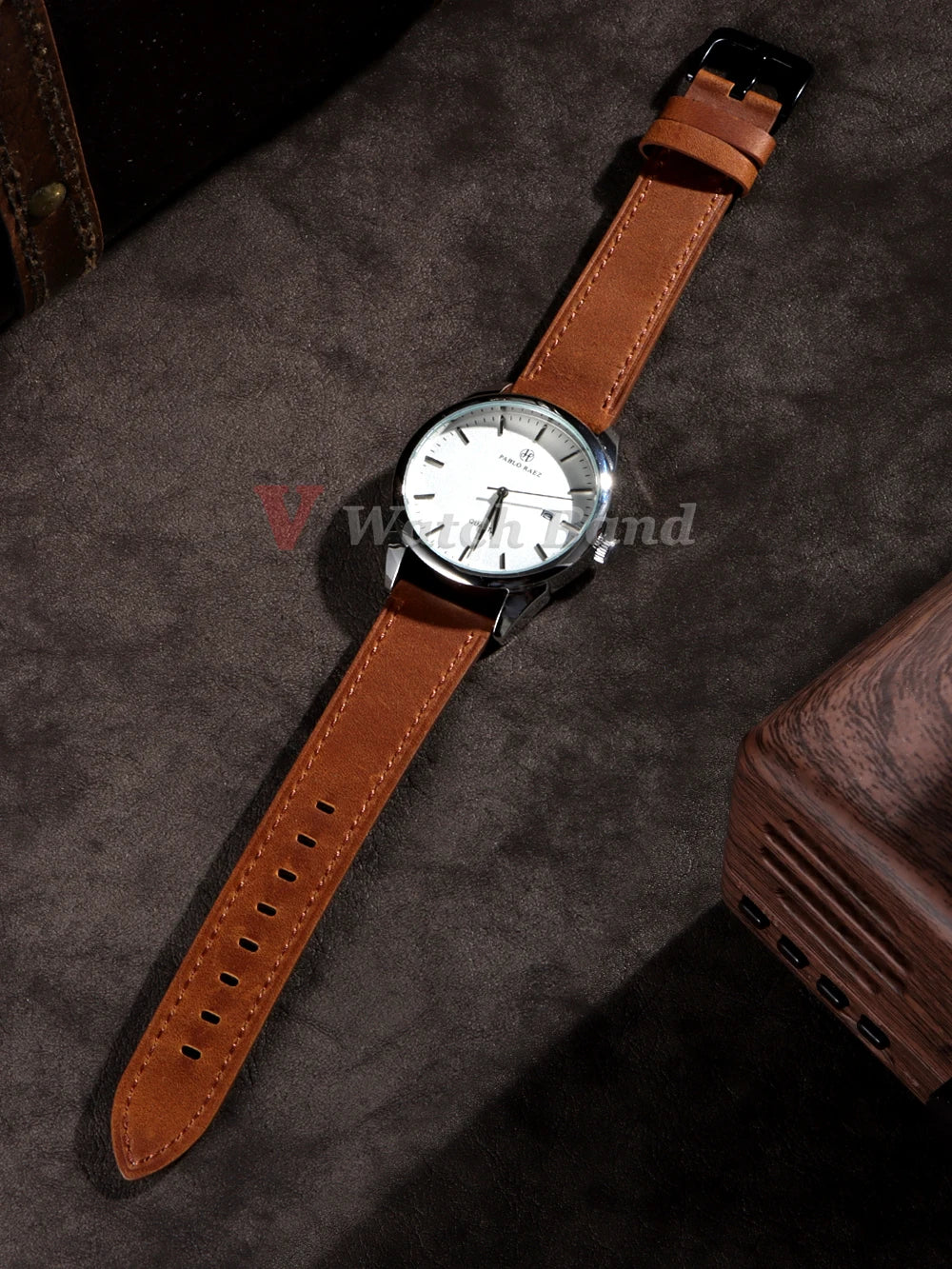 18mm 20mm 22mm 24mm Genuine Cowhide Leather Strap for Samsung Galaxy Watch 6 5 4 Soft Matte Retro Wristband for Seiko Bracelet