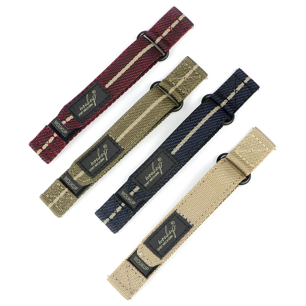 20mm 22mm Nylon Watch Band For Omega X S-watch Joint MoonSwatch Strap Quick Release Sport Watchband Bracelet for Men Women