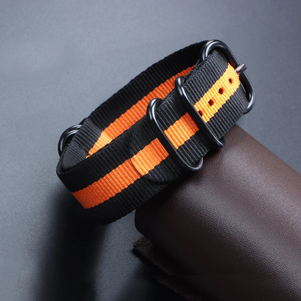 18mm 20mm 22mm Strap for Seiko High Quality Nylon Watch Band Army Sport Bracelet Replacement for Omega Military Casual Watchband