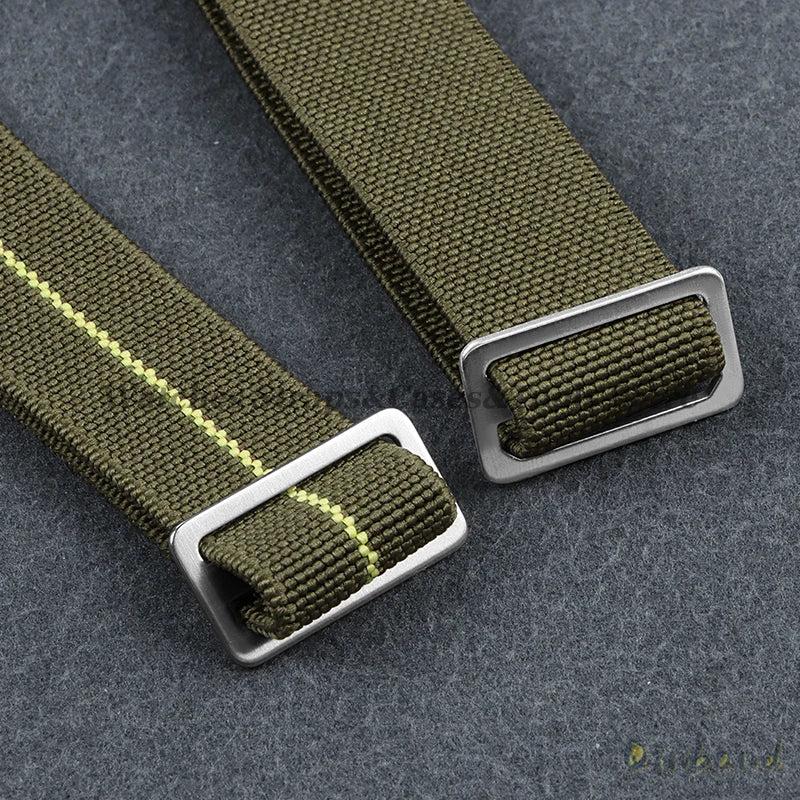 Elastic Nylon Watch Band for Seiko for Omega Sports Bracelets 18mm 20mm 22mm for Huawei Watch GT5/GT4/GT3 Parachute Watch Straps