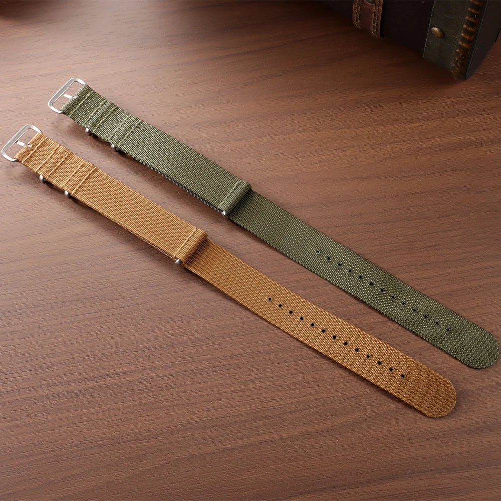 Premium Nylon Strap for Omega for Rolex for Seiko Watch Band for Tudor Durable Fabric Nylon Watch Strap 18mm 20mm 22mm Bracelet