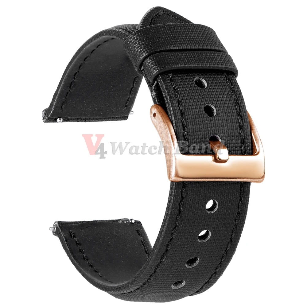 20mm 22mm Nylon Quick Release Waterproof Watch Bands Sailcloth Straps for Omega for Blancpain for Seiko Divers Watches Men Women