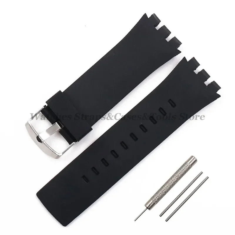 Rubber Watch Strap for SWATCH for TOUCH SURB100 SURW100 Silicone Watchbands 22mm Men Women Sports Bracelet Watch Accessories