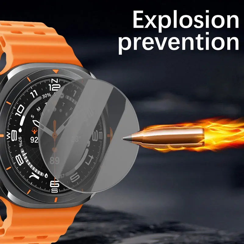 Anti-Peeping Glass For Samsung Galaxy Watch Ultra47mm Screen Protector Tempered Glass For Samsung Watch7 40/44mm Protective Film