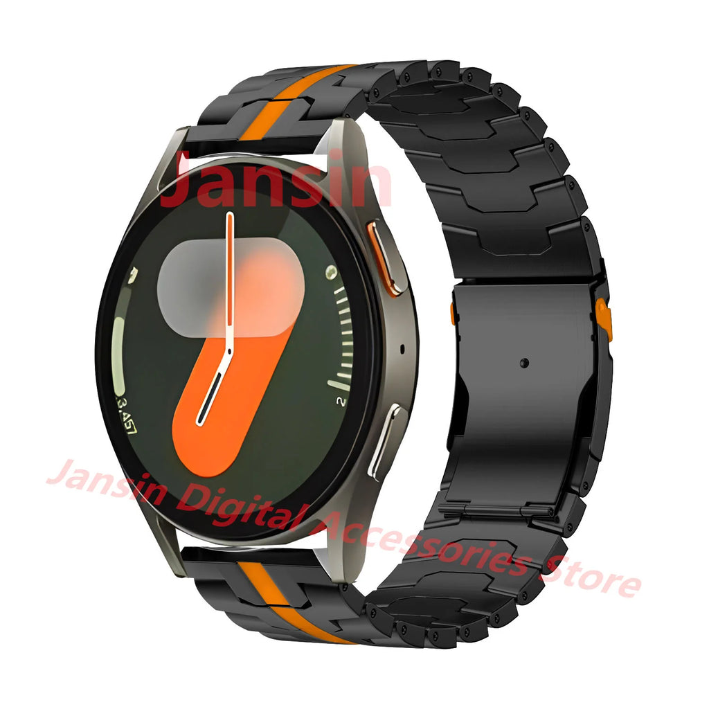 Stainless Steel Band For Samsung Galaxy Watch 7 40 44mm Strap 20mm Bracelet For Samsung Watch 4 5 5pro 6 45/43/47mm Correa
