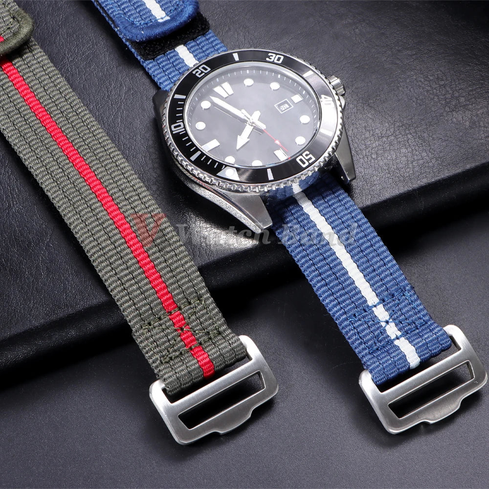 Nylon Strap for Tudor Military Sport Wrist Band for Seiko 20mm 22mm Canvas Watch Band for Omega Men Women Replacement Bracelet