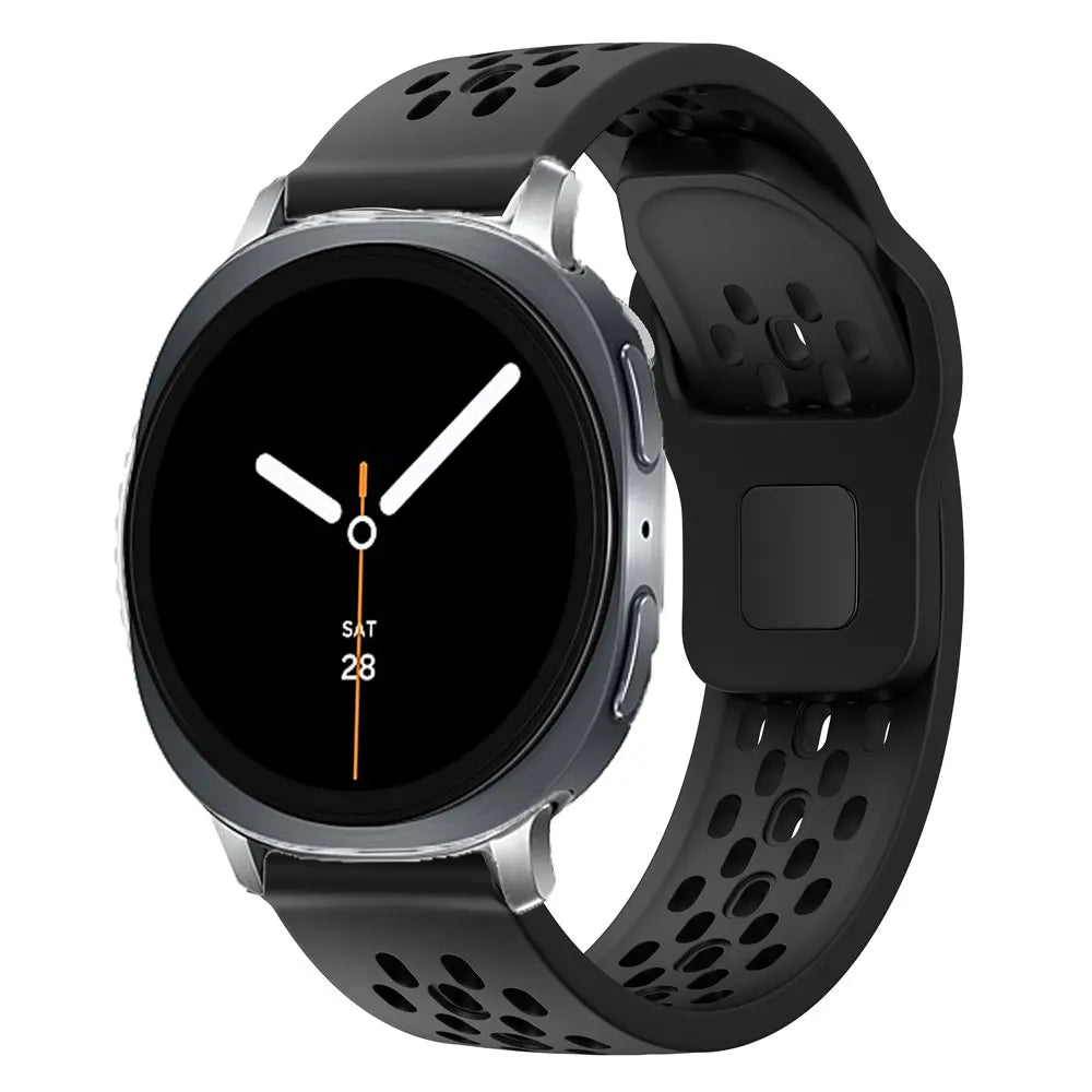 For Galaxy Watch Ultra 1 2 47mm 2025 Band Silicone Bracelet For Samsung Watch 8 40 44mm 8Classic LTE 46mm Smartwatch Accessories