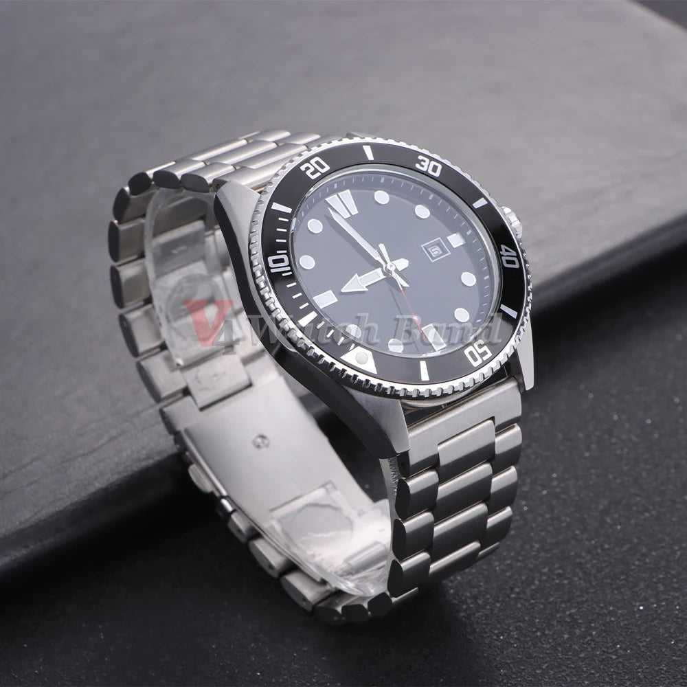 22mm 20mm Watch Band For Samsung Galaxy Watch 7/6/5/4/3 40mm 44mm S3 Active2 Huawei Watch GT4 GT3 Gt2e Stainless Steel Band