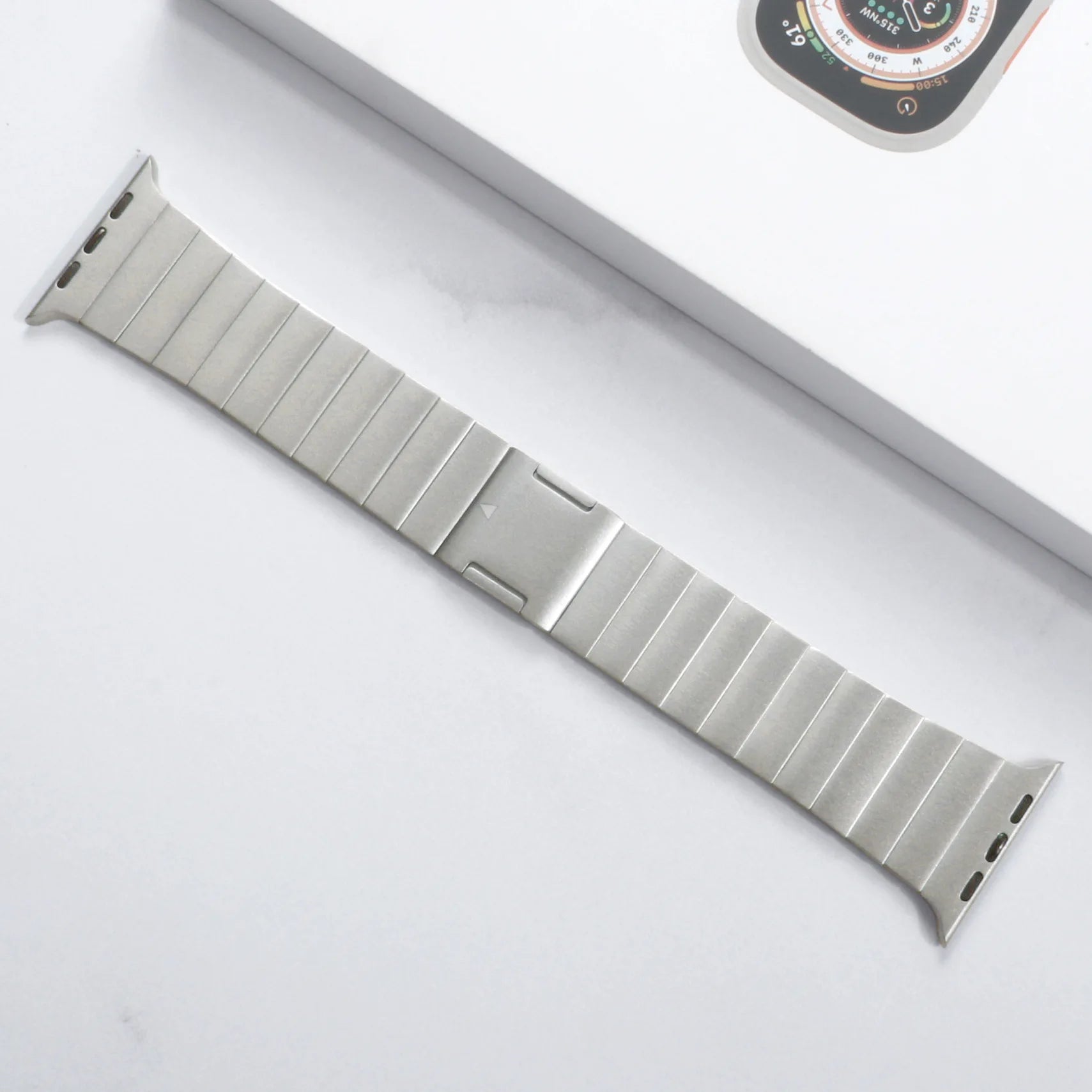 Band for Apple Watch Ultra 49mm Series 10 8 7 6 SE 5 Link bracelet stainless steel strap for iWatch Magnet buckle 46 45 44 42mm