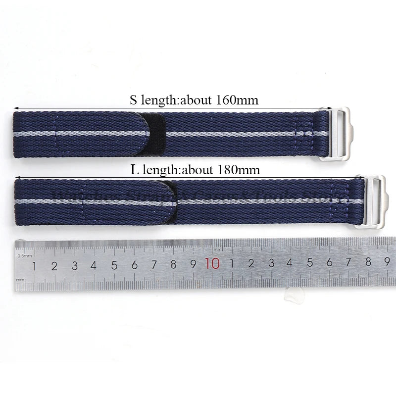 20mm 22mm Nylon Canvas Watch Strap for Tudor for Military Wrist Band for Seiko Men Women Sport Replacement Watch Band Bracelet