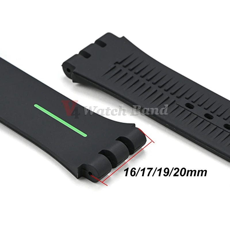 16mm 17mm 19mm 20mm Soft Silicone Watch Band for Swatch Rubber Strap Sports Replacement Wrist Bracelet Men Women Accessories
