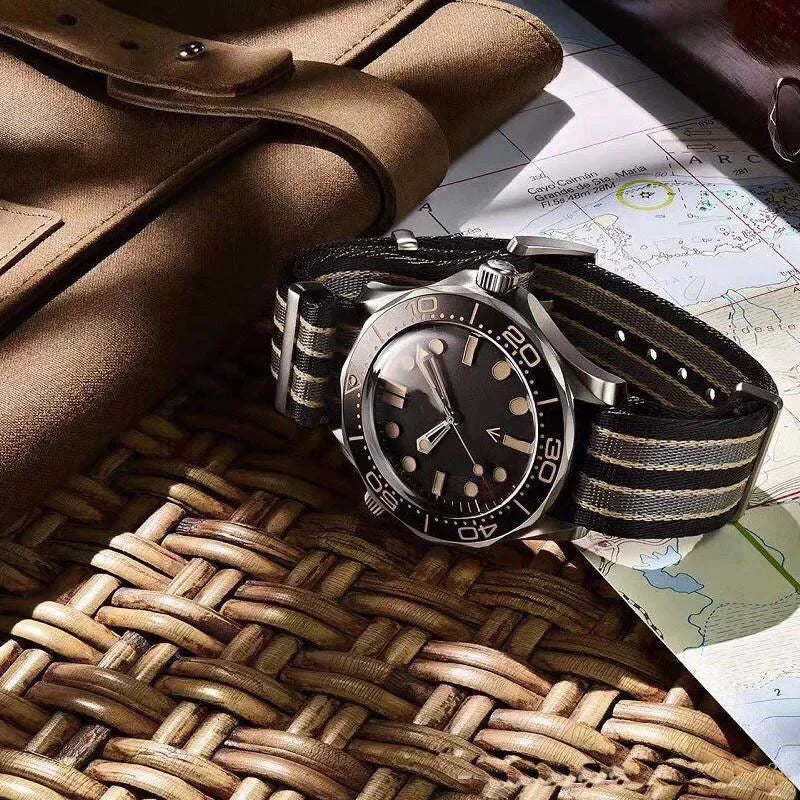 20mm Nylon Watch Strap for Omega 007 Replacement High Density Nylon Band for Rolex Premium Soft  Universal Sports Watch Band