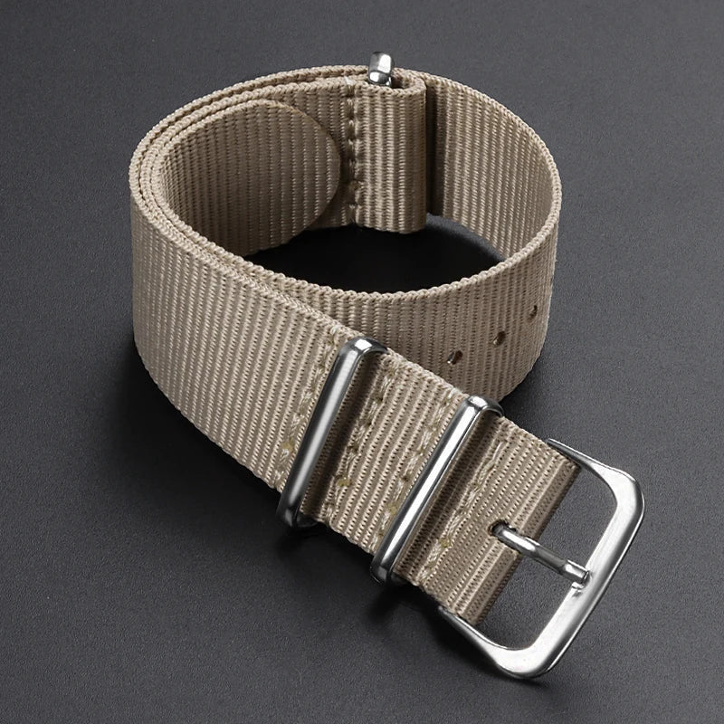 Nylon Watch Band for Omega 20mm 22mm 18mm Strap for Seiko Skx Turtle Military Watchband for Rolex Oyster Army Sport Bracelet