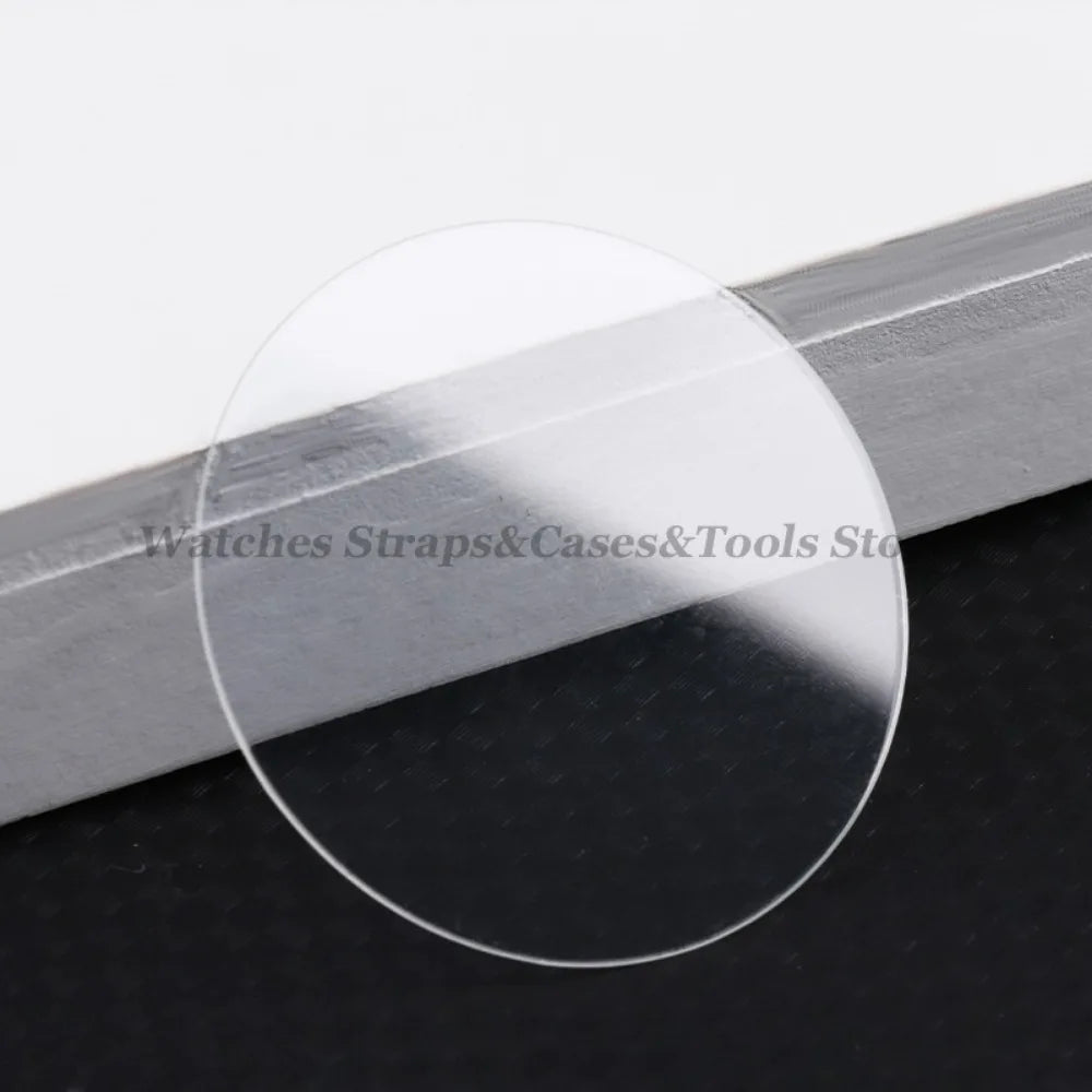 26-43mm Tempered Glass Smart Watch Screen Protector Protective Film Universal 28mm 30mm 32mm 38mm 40mm 41mm 42mm Diameter 2/5pcs