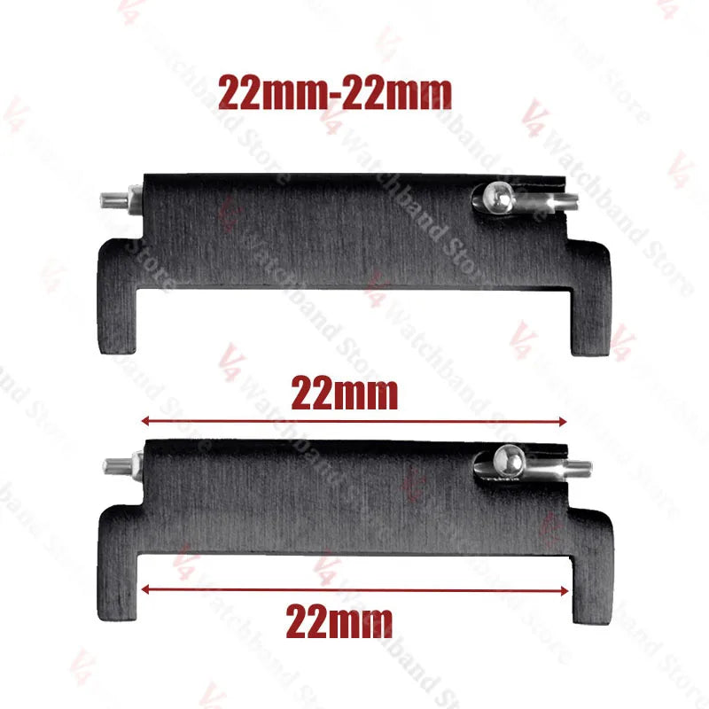 1 Pair Quick Release Pins Connectors WatchBand Accessories Watch Strap Adapter 18mm To 20mm 22mm,20mm To 18/20/22mm,22mm To 22mm