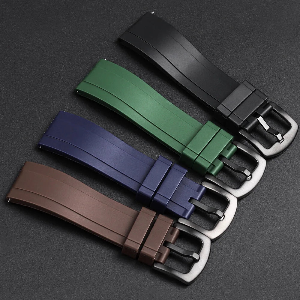 Quick Release Rubber Watch Strap for Citizen for Seiko20mm 22mm 24mm Premium Silicone Band for Omega Replace Bracelet for Tissot