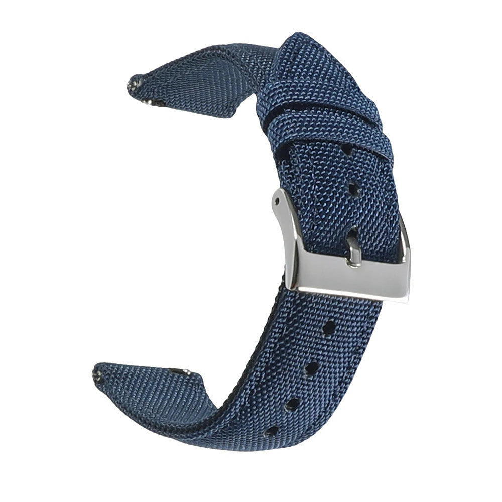 Waterproof Sailcloth Watch Band Quick Release Watch Strap 18mm 19mm 20mm 21mm 22mm 24mm Nylon Watchband for Blancpain for Omega