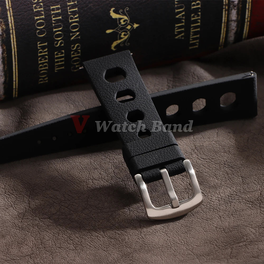 Rubber Automatic Mechanical Strap 20mm 22mm Replacement for Seiko Watch Bands for Oris Wrist Bracelets Dive Watches Strap