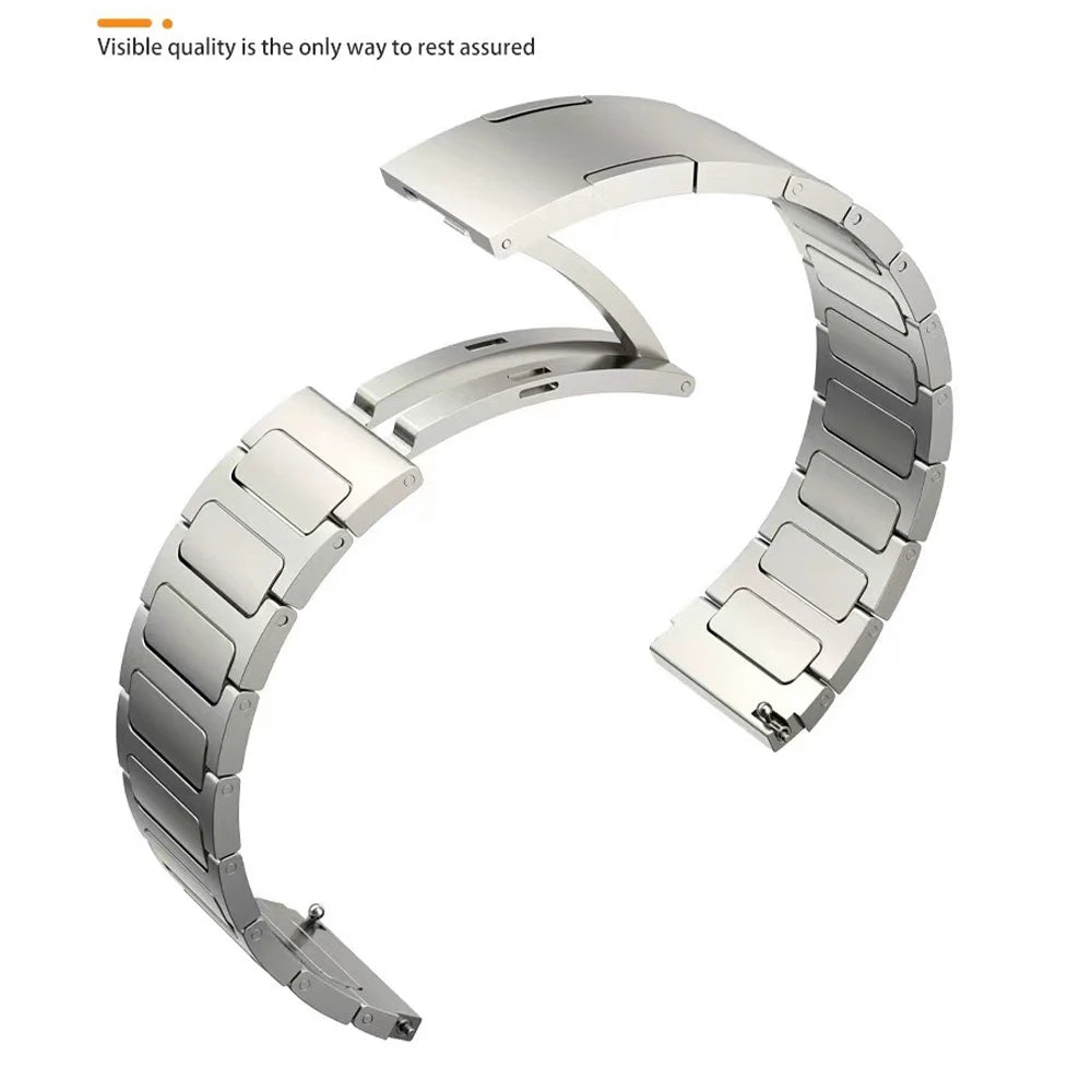 Titanium Strap For Huawei Watch D2 Correa Business Bracelet Wristband For Huawei Watch D2 Stainless Steel Watchband Metal Band