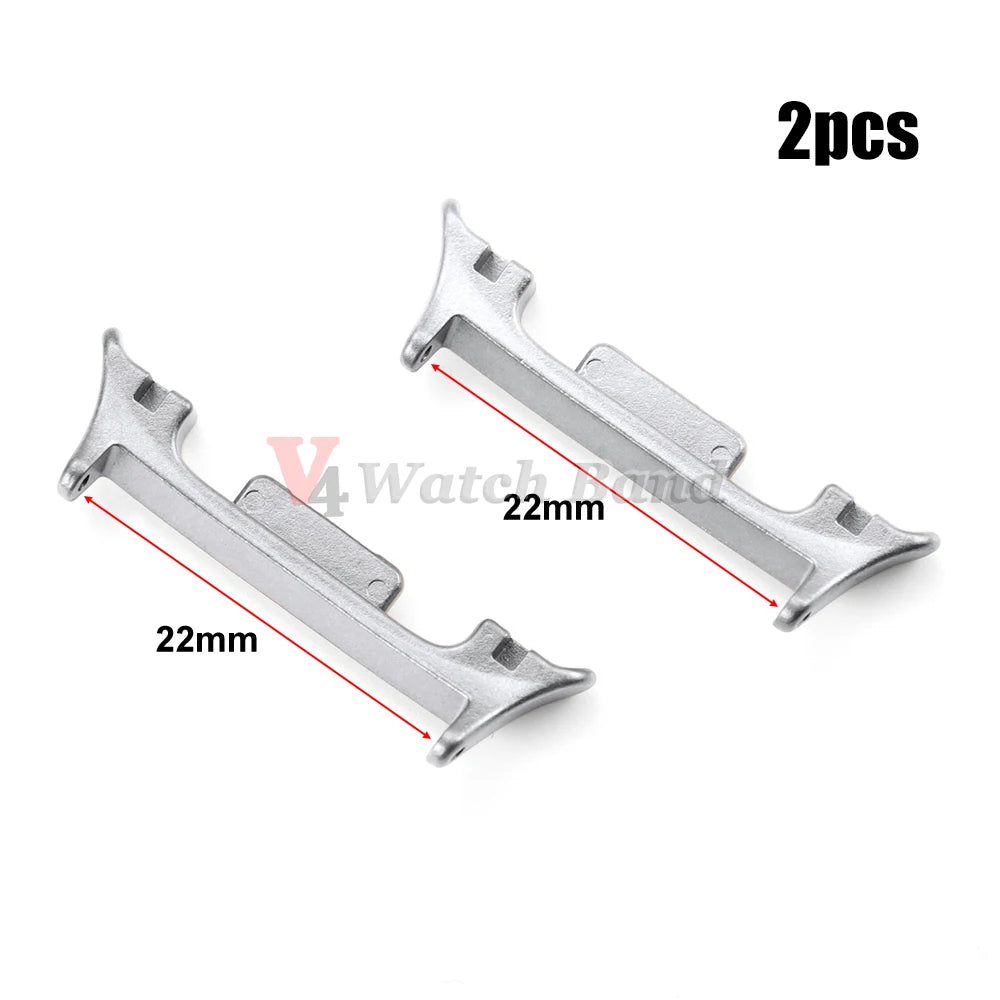 1pair Watch Adapter for Samsung Galaxy Watch 8 Classic Watchband Stainless Steel Connector for Galaxy Watch8 20mm 22mm Adapters