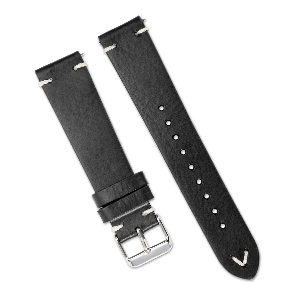 Vintage Genuine 18mm 19mm 20mm 22mm Oil Wax Leather Watch Strap Watchbands for Seiko for Samsung Galaxy Band Bracelet For Men